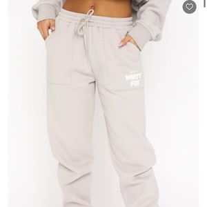 WHITE FOX SWEATS MOON